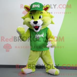 Mascot character of a Lime...