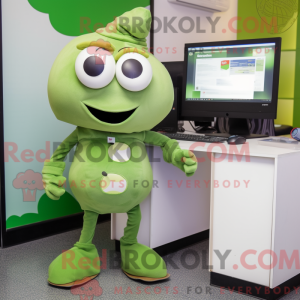 Mascot karakter van een...
