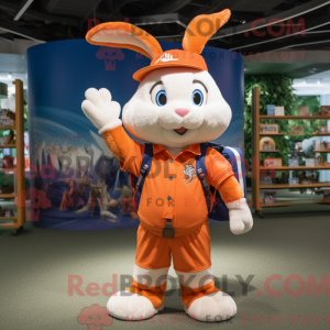 Mascottefiguur van een...
