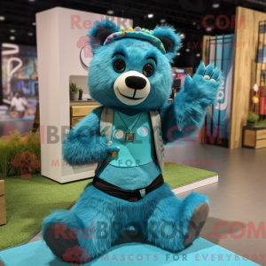 Mascot character of a...