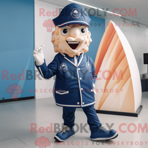 Maskot-karakter av en...