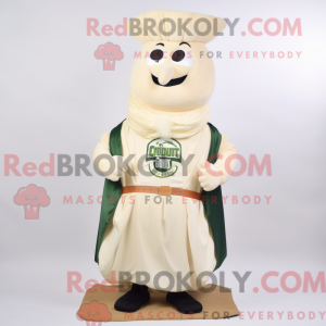 Mascot character of a Cream...
