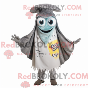 Mascot character of a Gray...