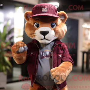 Mascot character of a...
