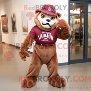 Mascot character of a...