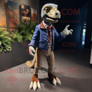  Utahraptor maskot kostume...