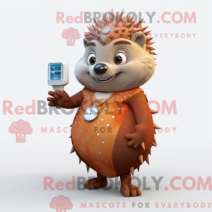 Maskot-karakter av en Rust...