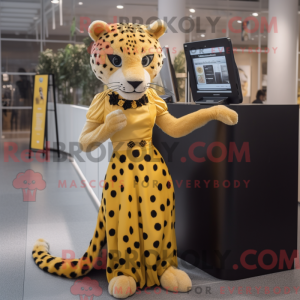 Mascottekarakter van een...