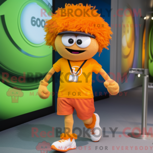 Personaggio mascotte con un...
