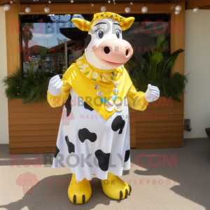 Yellow Holstein Cow...