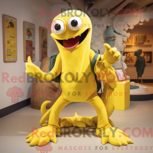 Mascot character of a...