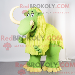 Mascot character of a Lime...