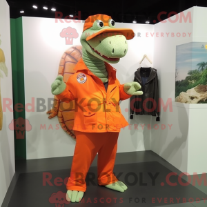 Mascot character of a...