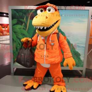 Maskot karakter af en...
