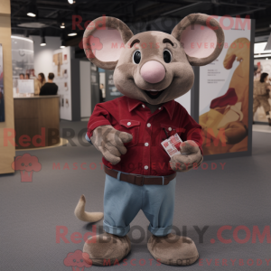 Mascot character of a...