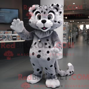 Mascot character of a Gray...