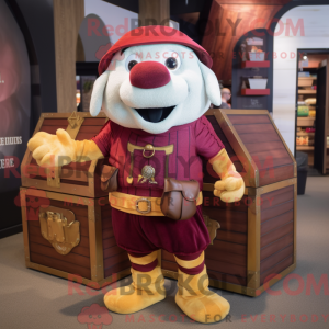 Mascottekarakter van een...