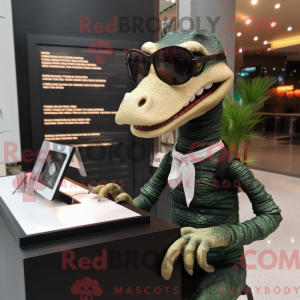 Personagem de máscara de um...