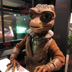 Personagem de máscara de um...
