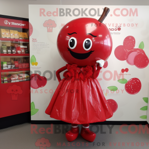 Mascot character of a Red...