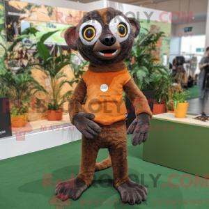 Mascot karakter van een...
