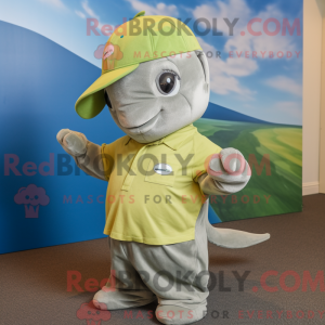 Mascot character of a Olive...