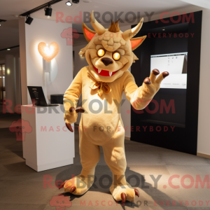 Mascot karakter van een...