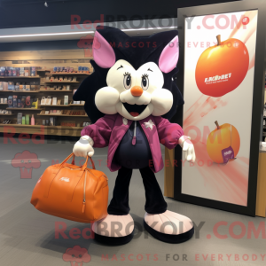 Personagem de máscara de um...