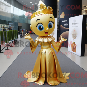 Mascot character of a Gold...