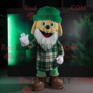 Mascot character of a Green...