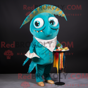 Maskot-karakter af en...