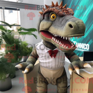 Mascot character of a...