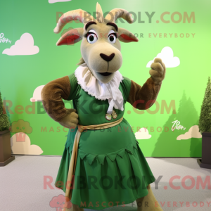 Mascot character of a Olive...