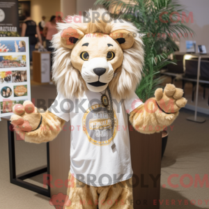 Mascot karakter van een...