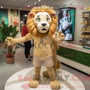 Mascot karakter van een...