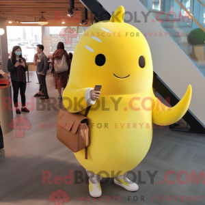 Mascot character of a Lemon...