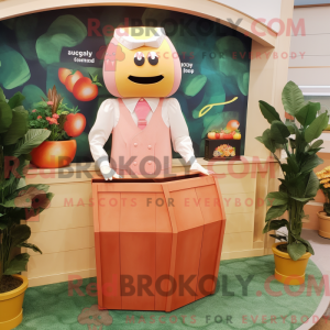 Mascottefiguur van een...