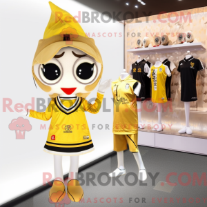 Mascot character of a Gold...