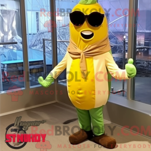 Mascot character of a Gold...