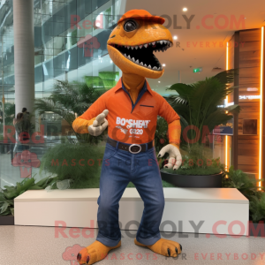 Mascot character of a...