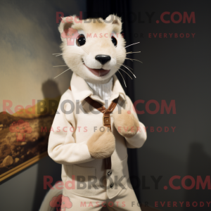 Mascottefiguur van een...