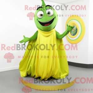 Mascot character of a Olive...