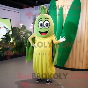 Mascot character of a Olive...