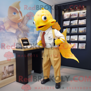 Personnage mascotte d un...
