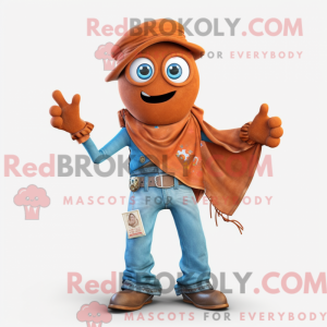 Mascot character of a Rust...