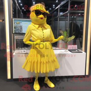 Mascot character of a...