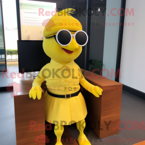 Mascot character of a...