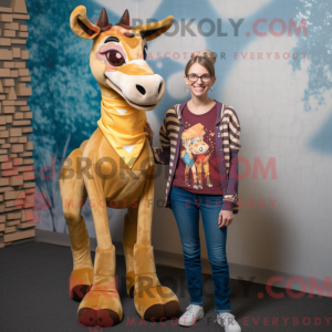 Maskottchenfigur eines...