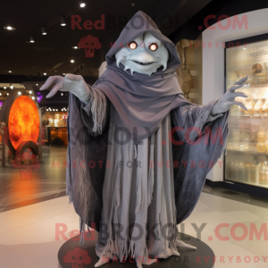 Mascot character of a Gray...