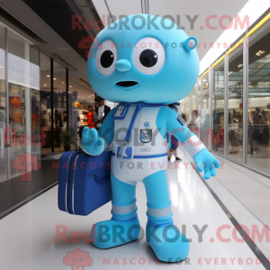 Mascot character of a Sky...